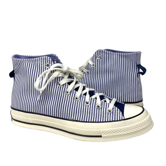 Converse Chuck 70 Shoes Skate Strip Egret Blue Casual For Men High Top A00472C - Picture 5 of 10